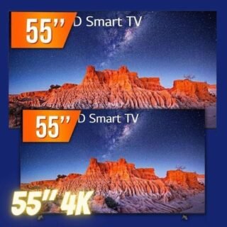 Smart TV LED 55″ Ultra HD 4K LG 55UQ801C0SB.BWZ ThinQ AI 3 HDMI 2 USB Wi-Fi Bluetooth