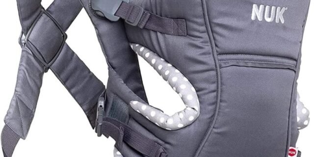 Baby Carrier Natural Fit 3 em 1 – NUK, Cinza