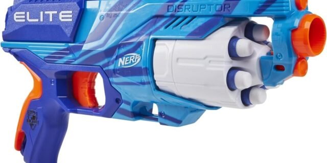 Nerf, Lançador Elite Disruptor, Azul – Exclusivo Amazon