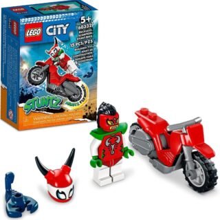 60332 LEGO® City Motocicleta de Acrobacias – Reckless Scorpion; Kit de Construção (15 peças)