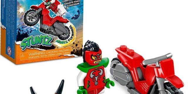 60332 LEGO® City Motocicleta de Acrobacias – Reckless Scorpion; Kit de Construção (15 peças)