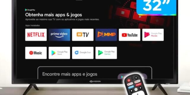 Smart TV 32” HD D-LED