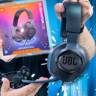 JBL, Headset Gamer, Quantum 100 – Preto