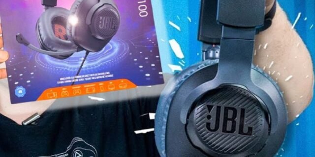 JBL, Headset Gamer, Quantum 100 – Preto