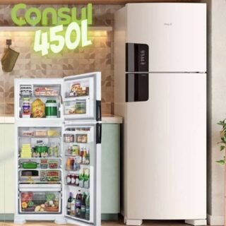 Geladeira/Refrigerador Consul Frost Free Duplex – Branca 450L