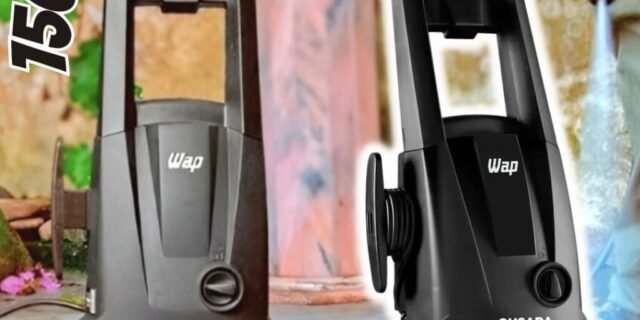 Lavadora de Alta Pressão WAP Ousada Black 2200, 1500W, Mangueira de 3 Metros, Engate Rápido