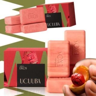 Sabonete em Barra Puro Vegetal Cremoso Ekos Ucuuba – 4 un. de 100 g