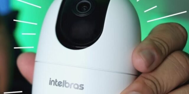 Câmera de Vídeo Wi-Fi Smart IZC 1004 Branco Intelbras