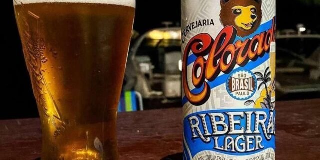 Cerveja Colorado Ribeirão Lager Lata 350ml