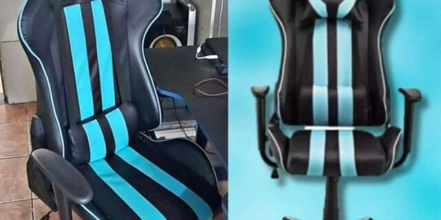 Moob Cadeira Gamer Reclinável Nitro Com Almofadas para Lombar e Pescoço