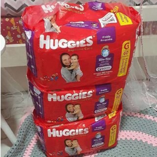 Huggies Supreme Care – Fralda, Roupinha G, 60 fraldas