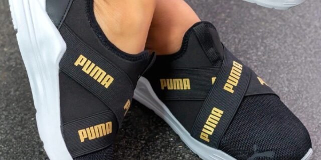 Tênis Slip-On Puma Wired Run BDP Feminino