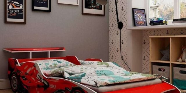 Cama Infantil Gelius F1 – Vermelho