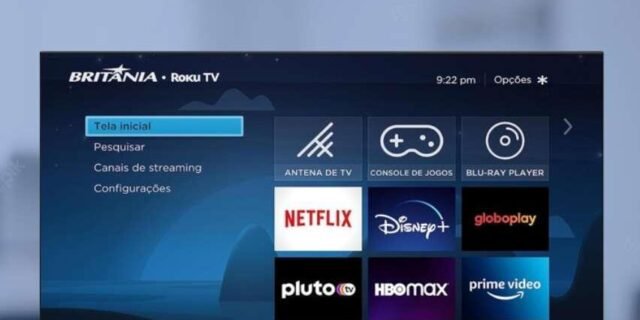 Smart TV Britânia BTV40G7PR2CSBLF 40”