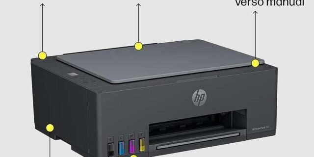 Impressora Multifuncional HP Smart Tank 581