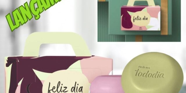 Presente Natura Tododia Sabonetes em Barra Sortidos – 4 un. de 90 g