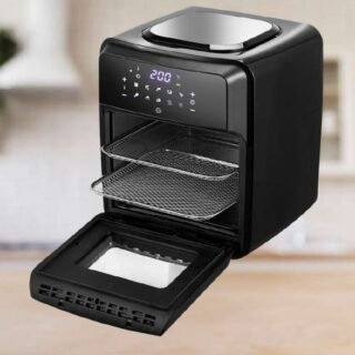 Fritadeira Sem Óleo Air Fryer EOS Premium 12L Digital Touch Titanium EAF12T 110V