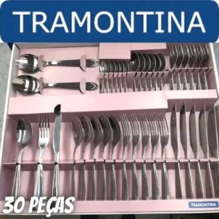 Faqueiro Tramontina Inox 30 Peças – Laguna
