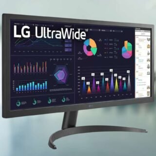 Monitor Gamer UltraWide LG 26WQ500-B 25,7” – Full HD 75Hz IPS 1ms HDMI FreeSync