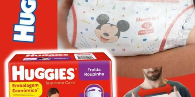 Fralda Huggies Supreme Care Roupinha M – 72 fraldas