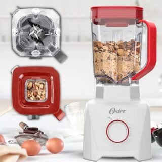 Liquidificador Oster, 1100 Full White, 3,2L, 1100W