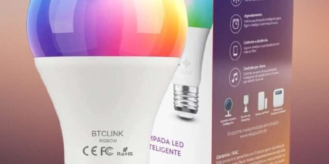 EKAZA, Lâmpada Smart Inteligente 9W+3W