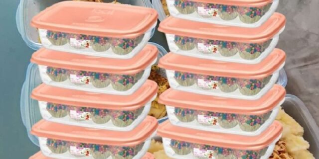 kit 10 potes plástico hermético 785ml sanremo