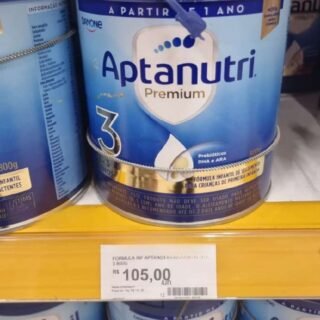 Aptanutri Premium 3, Danone Nutricia, 1-3 anos, Aptanutri 3 – Fórmula de Seguimento, 800g
