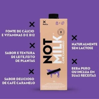 Notco Not Milk Café Caramelo Leite Vegetal 1L