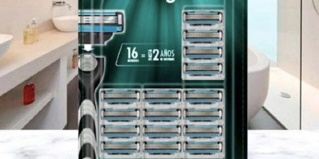 Refil para Aparelho de Barbear Gillette Mach3 – 16 Unidades