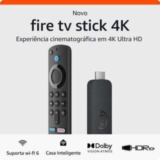 Novo Fire TV Stick 4K