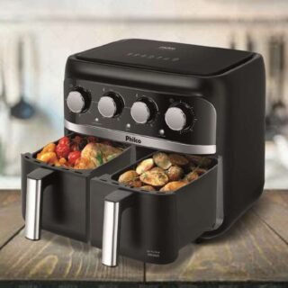 Fritadeira Air Fryer Dual Philco PFR3000PI Duplo Cesto 8L