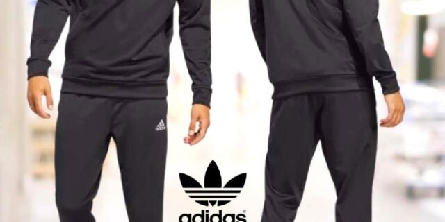 Agasalho Adidas Malha Logo Masculino