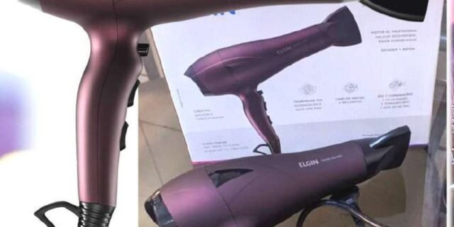 Secador de Cabelos Super Íon Pro Elgin Profissional 2000W 360°