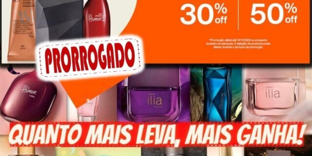 DESCONTO PROGRESSIVO LEVE 3 OU MAIS com 50% de Desconto Real