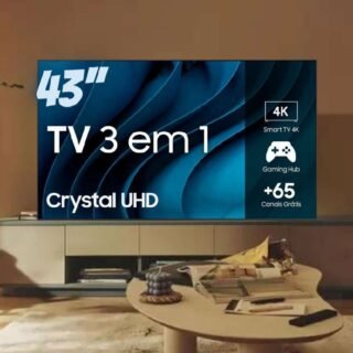 Smart TV Samsung Crystal UHD 4K 43CU8000