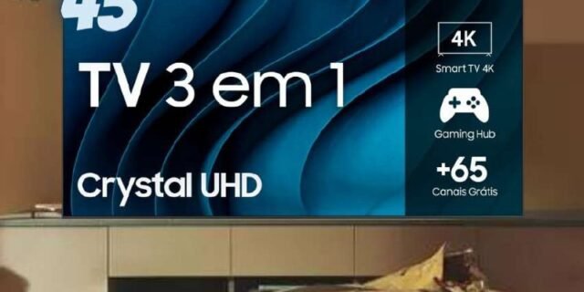 Smart TV Samsung Crystal UHD 4K 43CU8000