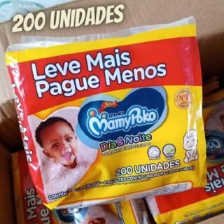 Toalha Umedecida MamyPoko Dia e Noite – 200 Unidades