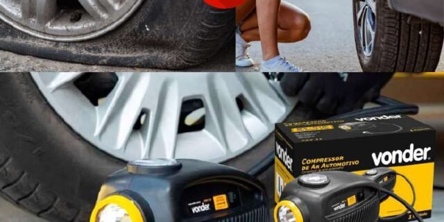 Compressor de Ar Automotivo, CAV 12, 12 V, Vonder