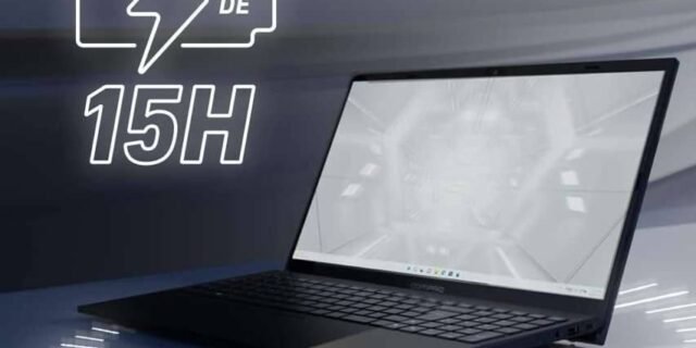 Notebook Compaq Presario 5112 Snapdragon™ 7C 4GB 128GB UFS 15,6”, 15H de Bateria, Windows 11, Azul Escuro – 2 ANOS DE GARANTIA DE FÁBRICA