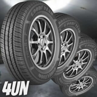 Kit 4 Pneus Aro 13” 175/70R13 Goodyear 82T – Touring