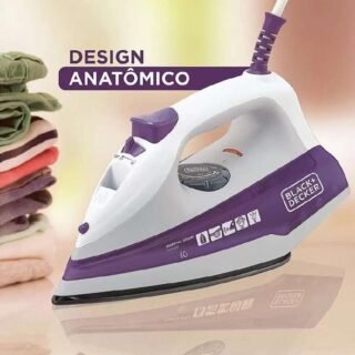 Ferro A Seco Black+decker Roxo Fx1000-br – 127V