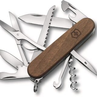 Canivete Victorinox Huntsman Wood, Nogueira, 13 funções