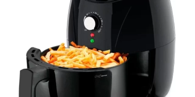 Fritadeira Sem Óleo Air fryer Eos Chef Gourmet 4 Litros Preto Eaf40p