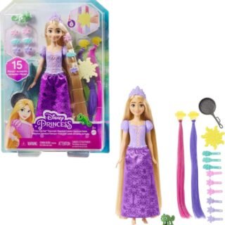 Disney Princesa Boneca Rapunzel Cabelo de Contos de Fadas