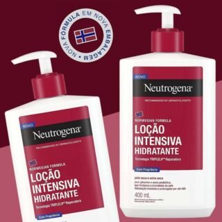 Hidratante Corporal Neutrogena Norwegian Formula Intensivo com Fragrância 400ml