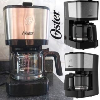 Cafeteira Oster Inox Compacta 0,75L só 220V