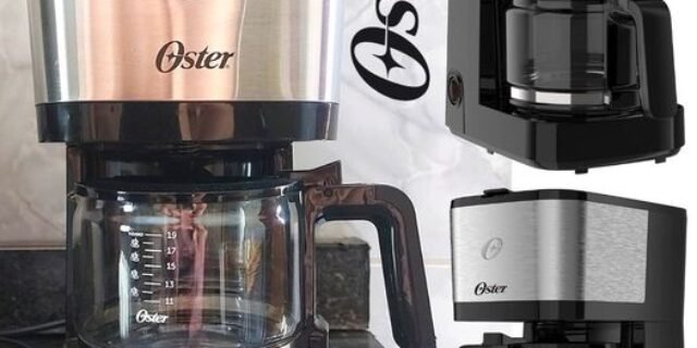 Cafeteira Oster Inox Compacta 0,75L só 220V