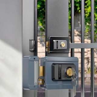 Fechadura Elétrica de Sobrepor FX 1500 Cinza Intelbras