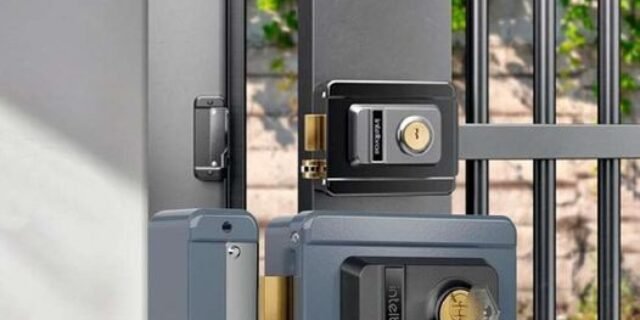 Fechadura Elétrica de Sobrepor FX 1500 Cinza Intelbras